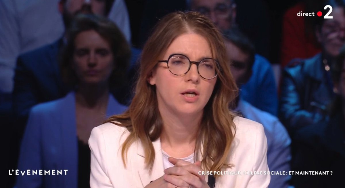 La macronie brule et qu'envoie-t-elle à la TV pour éteindre l'incendie ? 
Clément Beaune et Aurore Bergé  !
Le charisme du poulpe et le QI de l'huitre à la rescousse...🙄
Ce n'est pas possible, ils le font exprès.
Ils sont suicidaires ? 
#Levenement #revolution2023 #manif23mars