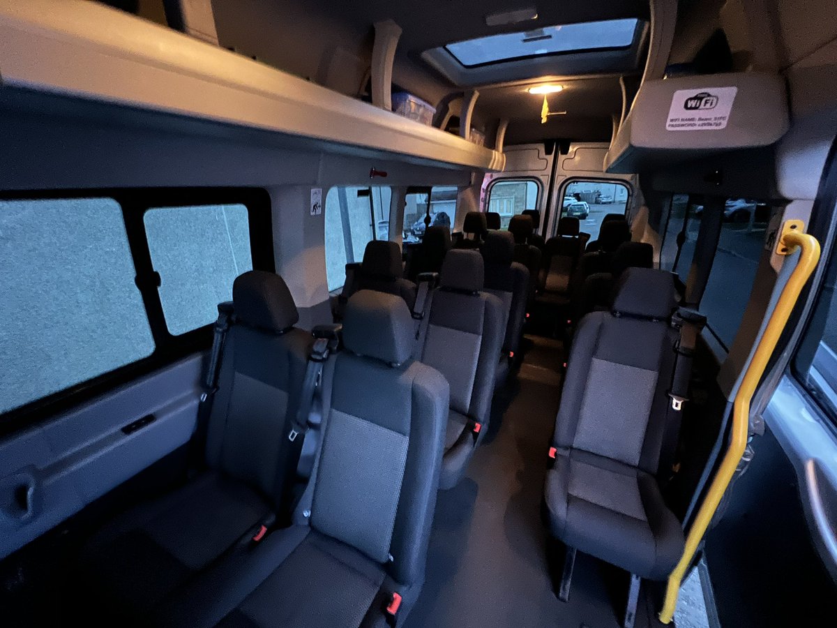 MinibushireG's tweet photo. Our bus fuelled, cleaned and stocked up with complimentary water &amp; snacks.

Ready for another road trip to Nottingham tomorrow.

.
.
.

📧 info@minibushiregla.co.uk
📞 07355032561
🌐 https://t.co/viYF3IbiqB https://t.co/6jAyAh0FoJ