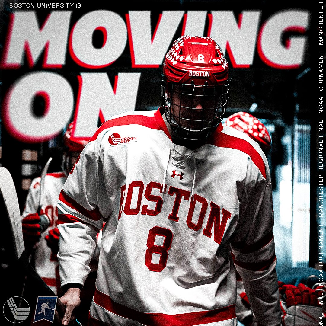 Hockey East on X: See you Saturday! 😁👋 @terrierhockey beats W. Michigan  5-1 and will play for a chance to go to Tampa #WhereChampionsPlay   / X