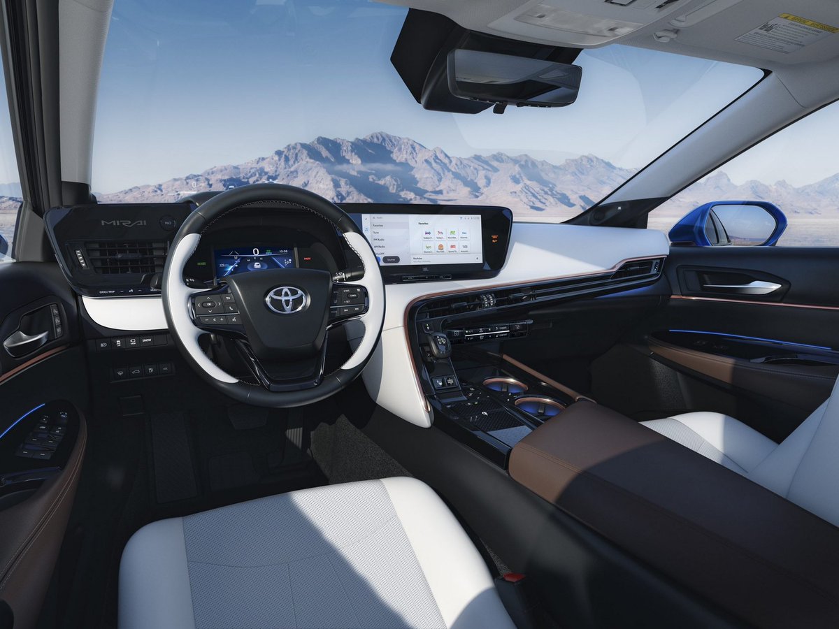 The 2023 Toyota Mirai arrives with over-the-air updates, cloud-based navigation, as well as compatibility for wireless Apple Car Play and Android Auto. In addition, pricing for the sedan starts from approximately $49,500. #Toyota #ToyotaMirai #Mirai #FCEVs #fuelcells #sedans