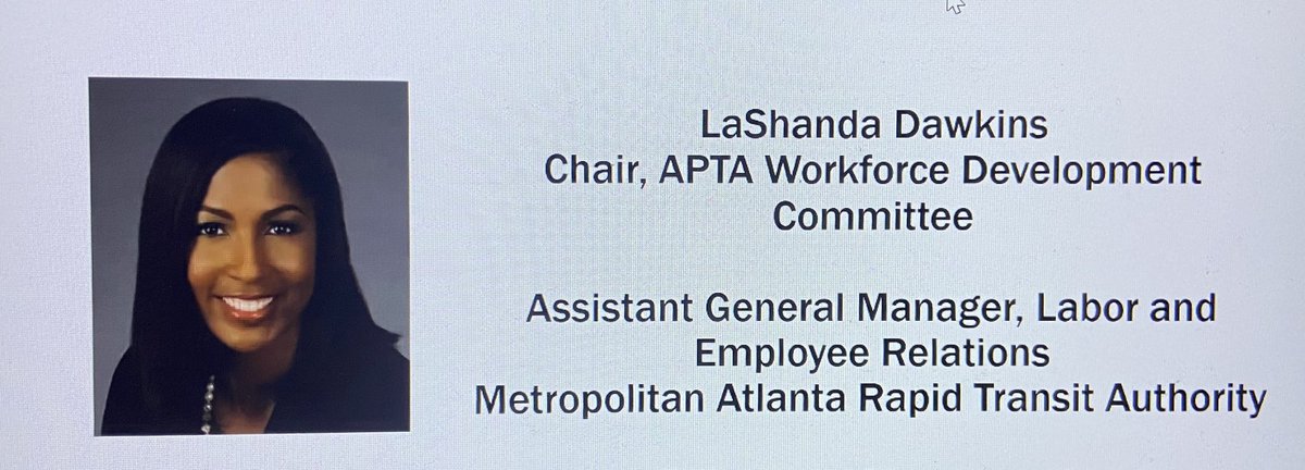 Rokatia's tweet photo. We need to be ready for the jobs that exist now and for the jobs that will exist at the future, - LaShanda Dawkins at UITP webinar on Overcoming Staff Shortage in PT https://t.co/NAPcmRtrs6 @UITPpress @TheJaspalSingh https://t.co/0WrNV2zdpz