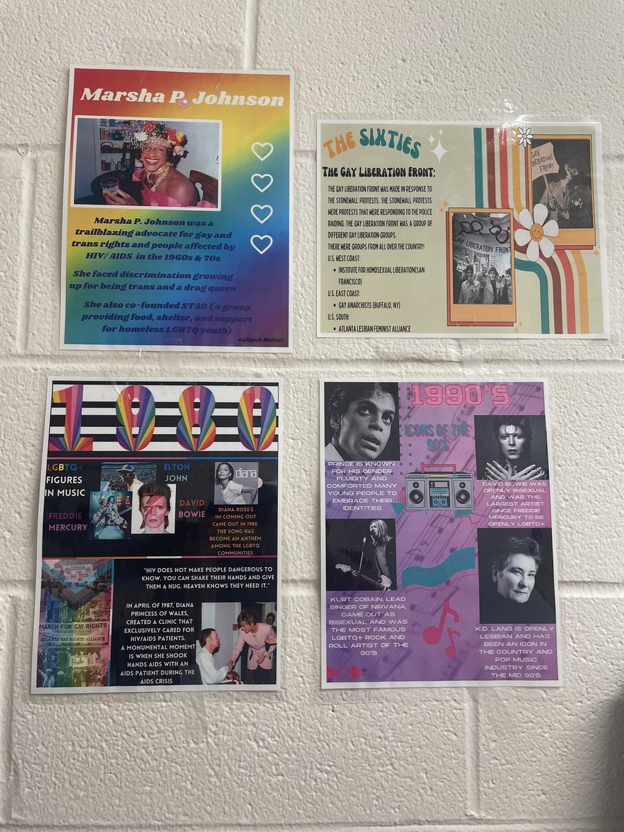 ECHS_MNPS's tweet photo. Day #4 of our BE YOURSELF CLUBโS SPIRIT WEEK = DECADES DAY ! Tomorrow (Friday 3/24) is DISNEY DAY! #ECHSLevelUp #HSDualEnrollment #MNPSForAll
๐ธ: Mariona (Grade 9), Kyleigh and Dani (Grade 11), and Mrs. Kilkenny (Teacher of Math) @GLSEN https://t.co/gRCtG5Y2G5