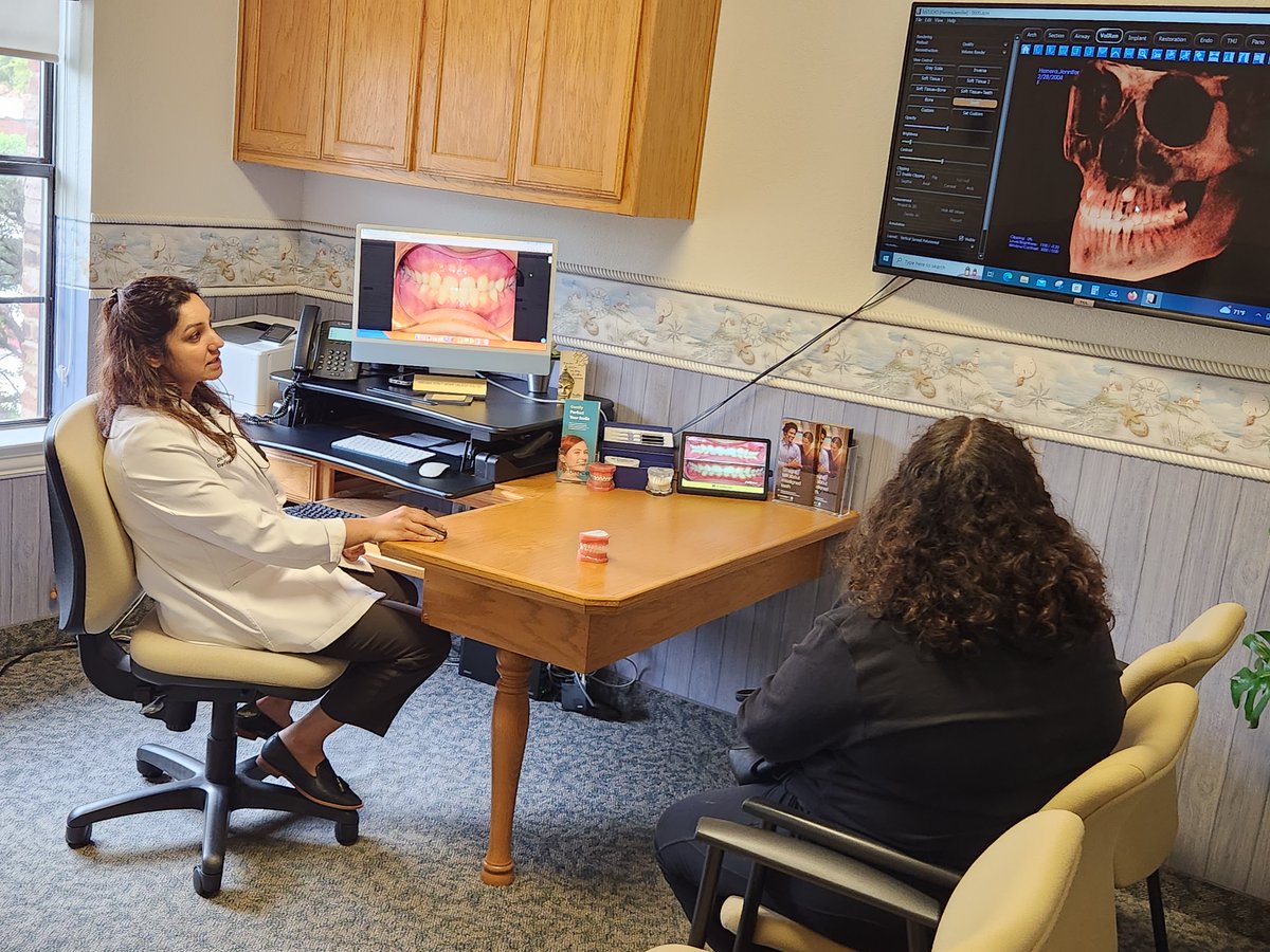 LevelPathways's tweet photo. #LevelPathways arranged for one of our clients, Jennifer, to get some much-needed dental care with an excellent dentist in #Irving.  Dr. Kiryat Sodhi did a great job working with Jennifer and defining a dental plan for her. https://t.co/624j1mf0Ly