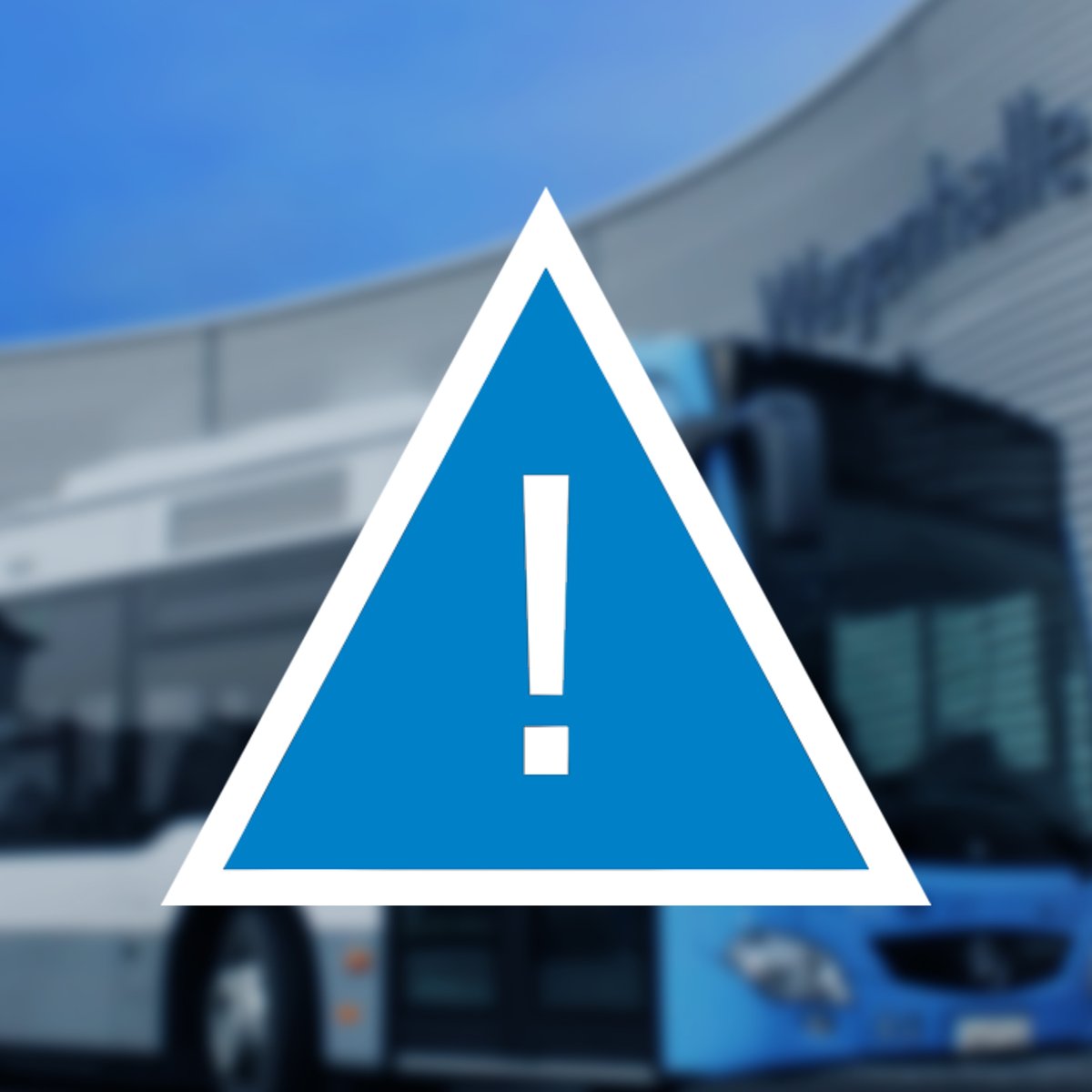 SWUStadtwerke's tweet photo. ⚠️ Die Gewerkschaft ver.di hat für den 27.03.2023 von Betriebsbeginn bis -ende einen Warnstreik bei SWU, RAB und RBA angekündigt. Informationen zu den ausfallenden und stattfindenden Fahrten auf https://t.co/ShBn6CmhVn //Sebastian https://t.co/kuVd3cdygw