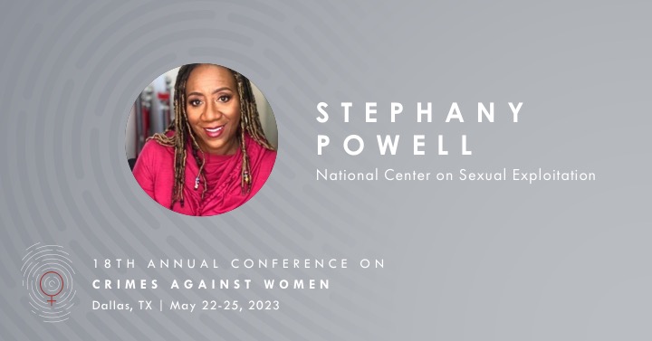 With over 200 speakers, including @stephany_dr of @NCOSE, #CCAW2023 provides a national forum to disseminate the highest level of training, information, and strategies to professionals who are responders and advocates to victims of crimes against women. bit.ly/3rOA8v1