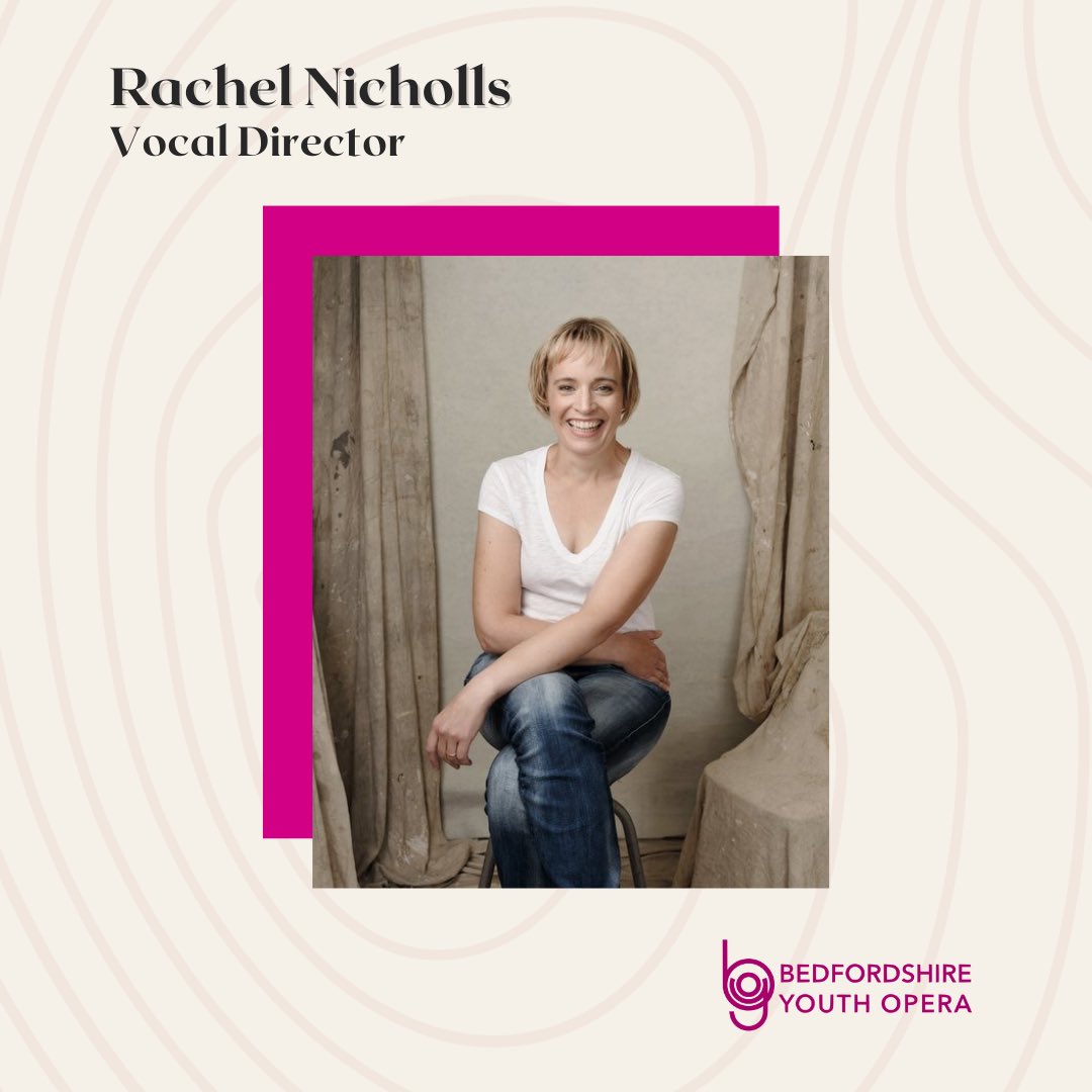 bedsopera's tweet photo. Introducing our Vocal Director, Rachel Nicholls.

Sign up for our audition weekend here: https://t.co/jlHsEzu0nA

Auditions will take place Saturday 1st &amp; Sunday 2nd April at Parklea School, Luton, LU3 3JU https://t.co/aOJEBU8g6e