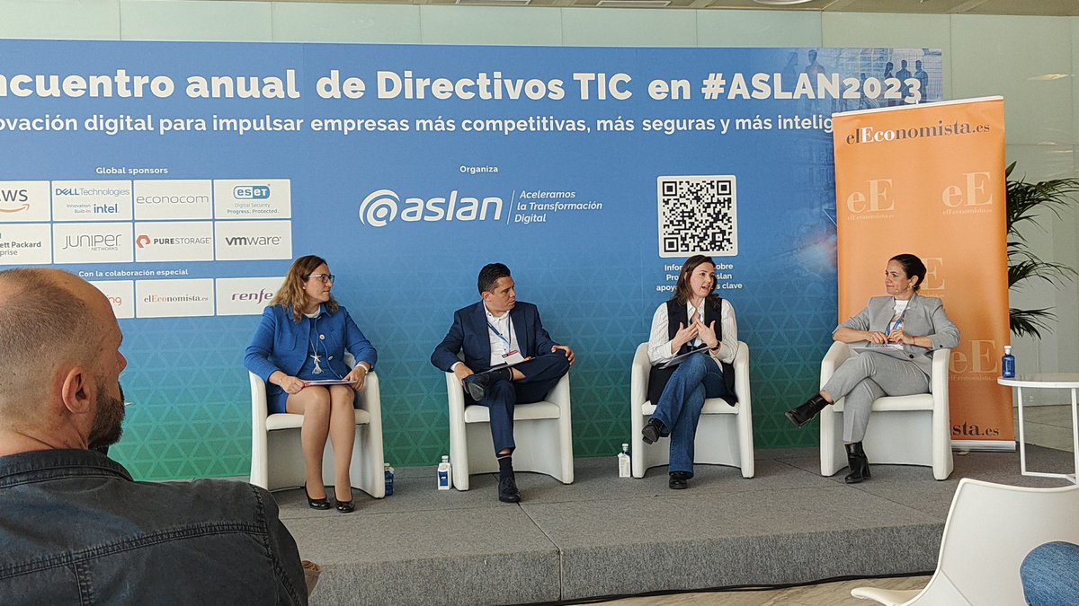 Melchor Sanz (@melchor_sanz) on Twitter photo En #ASLAN2023 en el track DirectivosTic, con <a href="/antoniolorenzo/">Antoniolorenzo</a> de <a href="/elEconomistaes/">elEconomista.es</a> moderando el panel con Carolina de Oro de <a href="/AXASegurosEs/">AXA España</a> , Alicia Henares de <a href="/ferrovial_es/">Ferrovial</a>, Victor Emmanuel de <a href="/somosalsea/">Alsea</a> y Sara Rodríguez de <a href="/BBVA_espana/">BBVA en España</a> : lo importante es el #customerexperience En #ASLAN2023 en el track DirectivosTic, con <a href="/antoniolorenzo/">Antoniolorenzo</a> de <a href="/elEconomistaes/">elEconomista.es</a> moderando el panel con Carolina de Oro de <a href="/AXASegurosEs/">AXA España</a> , Alicia Henares de <a href="/ferrovial_es/">Ferrovial</a>, Victor Emmanuel de <a href="/somosalsea/">Alsea</a> y Sara Rodríguez de <a href="/BBVA_espana/">BBVA en España</a> : lo importante es el #customerexperience