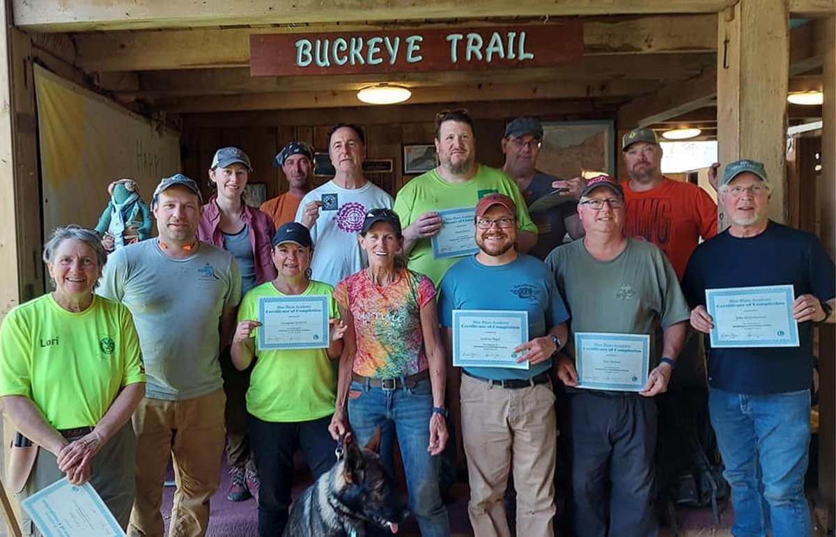 The Blue Blaze Academy is designed for volunteers of all skill levels and experience– whether you’ve been on the Trail Crew for years, or have never picked up a Pulaski in your life. Register here: tr.ee/DJShJOvc_H
#buckeyetrail #trailbuilding #volunteer #northcountrytrail