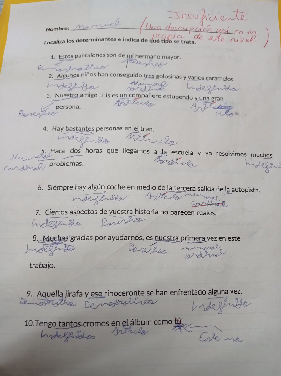 samuelodevilas's tweet image. Mi hermano con TDAH llorando de pura frustración, esforzándose y estudiando para este exámen. 
El profesor de la asignatura: