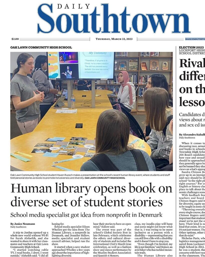 OLCHS Media Center tweet media