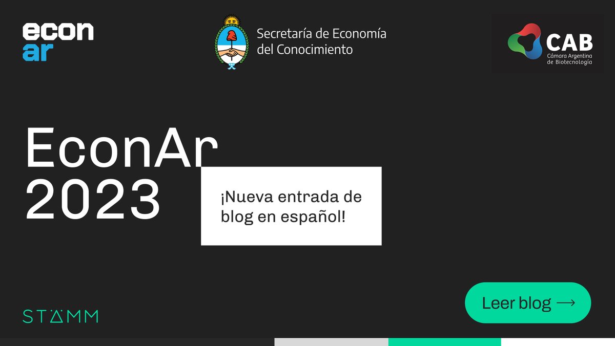 StammBio's tweet photo. Asisitimos a #EconAr 2023. Fue una gran experiencia mostrar al público nuestro objetivo de optimizar la manera de hacer #bioprocesos a través de la convergencia de distintas tecnologías. Lee nuestra nueva entrada de blog: https://t.co/v2xCBSI7au https://t.co/lB0N2nT3Vu