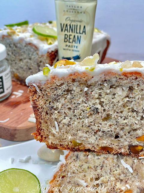 Magical Ingredients (@magicalingrdnts) on Twitter photo This #Eggless #Coconut #Lime #Ginger #BananaBread screams #flavors and this will be your ticket to paradise. Try this #easyrecipe #quickbread for #breakfast or #snack! <a href="/MelissasProduce/">Melissa's Produce</a> <a href="/SelefinaSpices/">Selefina Spices</a> <a href="/Taylor_Colledge/">Taylor & Colledge</a> #springsweetsweek #ad #sponsored go.shr.lc/3TBqeJD This #Eggless #Coconut #Lime #Ginger #BananaBread screams #flavors and this will be your ticket to paradise. Try this #easyrecipe #quickbread for #breakfast or #snack! <a href="/MelissasProduce/">Melissa's Produce</a> <a href="/SelefinaSpices/">Selefina Spices</a> <a href="/Taylor_Colledge/">Taylor & Colledge</a> #springsweetsweek #ad #sponsored go.shr.lc/3TBqeJD