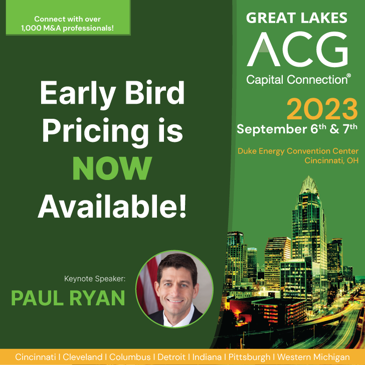 ACG_GLCC's tweet photo. Early bird registration is open for the ACG Great Lakes Capital Connection! Save now when you register before July 8 at https://t.co/P6ozJ5otCB https://t.co/K2wySpgdIR