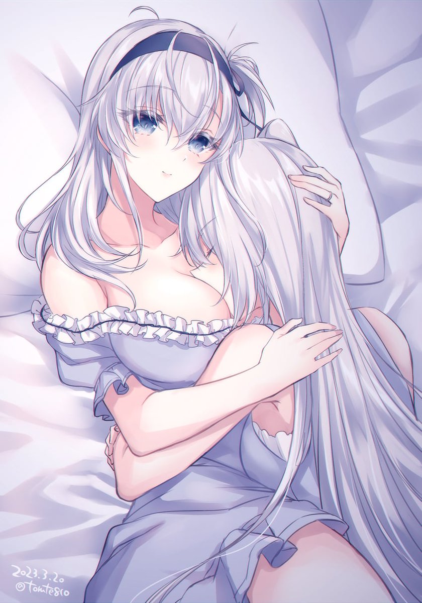 Is currently napping in her favorite spot on her favorite set of "pillows". It'd be wise not to wake her up, unless you're ready to deal with the consequences of disturbing her peaceful slumber.~