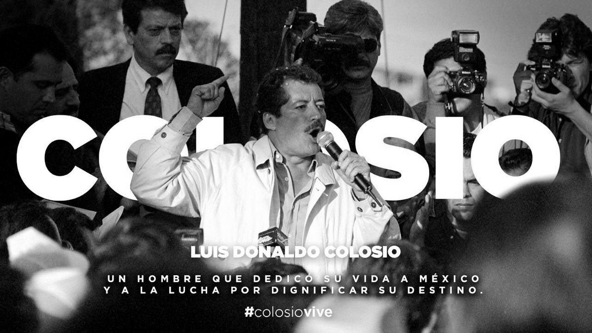 A 29 años de su muerte , recordamos a un hombre de principios, de profunda convicción democrática, un hombre de progreso y de alta conciencia social. 
Luis Donaldo Colosio Murrieta.. #ColosioVive 🇲🇽