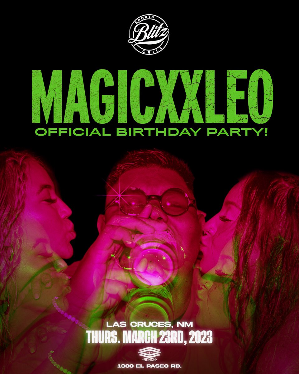 Magicxxxleo95's tweet photo. TONIGHT ITS MY BIRTHDAY CELEBRATION😈🍻

I WANNA SEE ALL THE HOMIES OUT TONIGHT!! 
 
WE ON DEMON TIME TONIGHT 😈🤙🏾

$7 ADIOS BUCKETS
$20 MIMOSA
$25 DOMESTIC TOWERS!!
😈😈😈😈😈😈😈😈😈😈😈😈

DM TO RESERVE YOUR TABLES DONT GET STUCK WAITING 🥳🫶🏾
 21+
@acnsn_collective https://t.co/mxVRd2MBPa