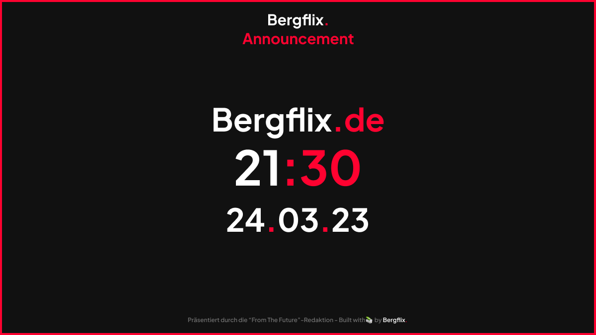 BergflixToGo's tweet photo. Morgen, um 21:30 ist es so weit. Endlich könnt ihr auf https://t.co/ZfdX1IZpDX Blockbuster und Serien genießen... 😍

Wir können es kaum erwarten! https://t.co/J0aop5DYbv