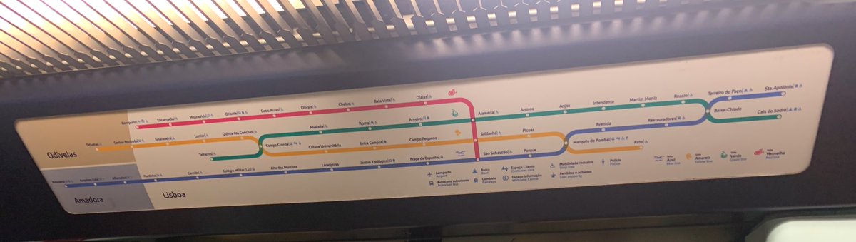 TransitCake's tweet image. Sleepy after 17 hours of air travel but excited to ride @metrolisboa. Seamless transfer at the airport.