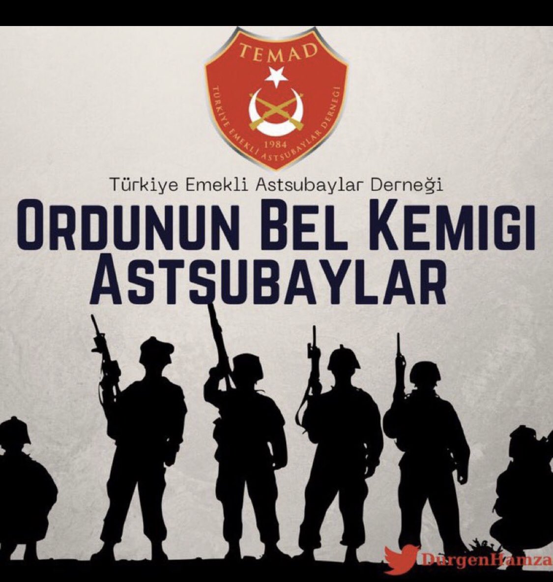 <a href="/DurgenHamza/">Hamza DÜRGEN</a> <a href="/RTErdogan/">Recep Tayyip Erdoğan</a> <a href="/_hulusiakar/">Hulusi Akar 🇹🇷</a> <a href="/NureddinNebati/">Dr.Nureddin NEBATİ🇹🇷</a> <a href="/suleymansoylu/">Süleyman Soylu</a> <a href="/dbdevletbahceli/">Devlet Bahçeli</a> <a href="/tcsavunma/">T.C. Millî Savunma Bakanlığı</a> <a href="/kilicdarogluk/">Kemal Kılıçdaroğlu</a> <a href="/mustafaelitas/">Mustafa Elitaş</a> <a href="/fuatoktay/">Fuat Oktay</a> @yilmaz_ismet58 #AstsubaylarElele
Astsubaylar emeklisiyle, muvazzafıyla ve aileleriyle el ele verdi. 
<a href="/RTErdogan/">Recep Tayyip Erdoğan</a>
<a href="/NureddinNebati/">Dr.Nureddin NEBATİ🇹🇷</a>
<a href="/suleymansoylu/">Süleyman Soylu</a>
<a href="/tcsavunma/">T.C. Millî Savunma Bakanlığı</a>
<a href="/mustafaelitas/">Mustafa Elitaş</a>
<a href="/fuatoktay/">Fuat Oktay</a> 
<a href="/HMBakanligi/">T.C. Hazine ve Maliye Bakanlığı</a>
<a href="/meral_aksener/">Meral Akşener</a>
<a href="/Hulusi_Akar/">Hulusi Akar</a>