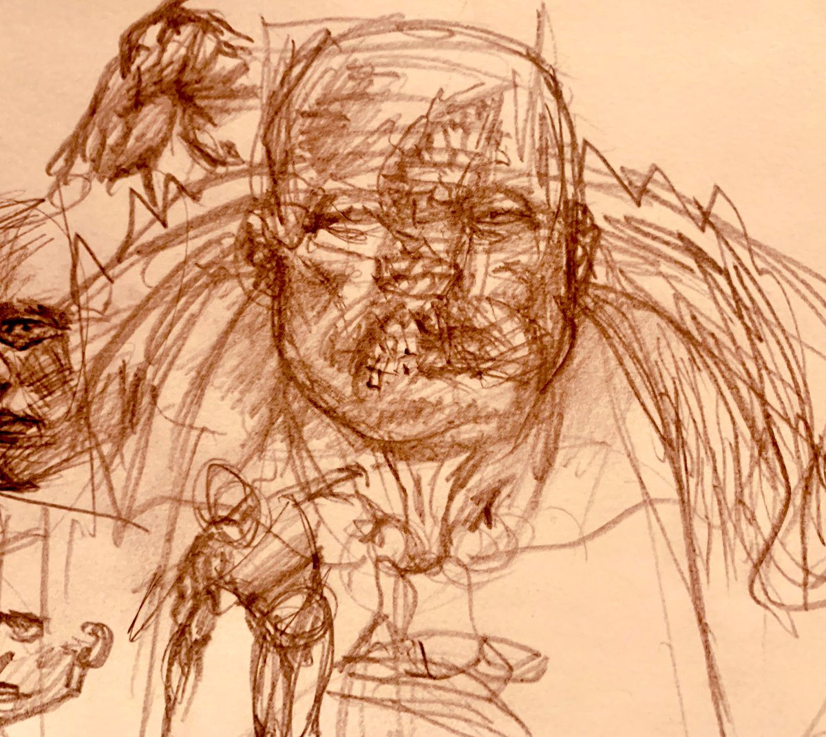NickPitarra's tweet photo. What am I doing now that #AxWielderJon Book 1 is done and soon off to the printer? Das Pastoras and Myself are grinding away on Book 2 (and I’m finally finishing off my commission list)! #MakeComics https://t.co/uKw1rgQFz2