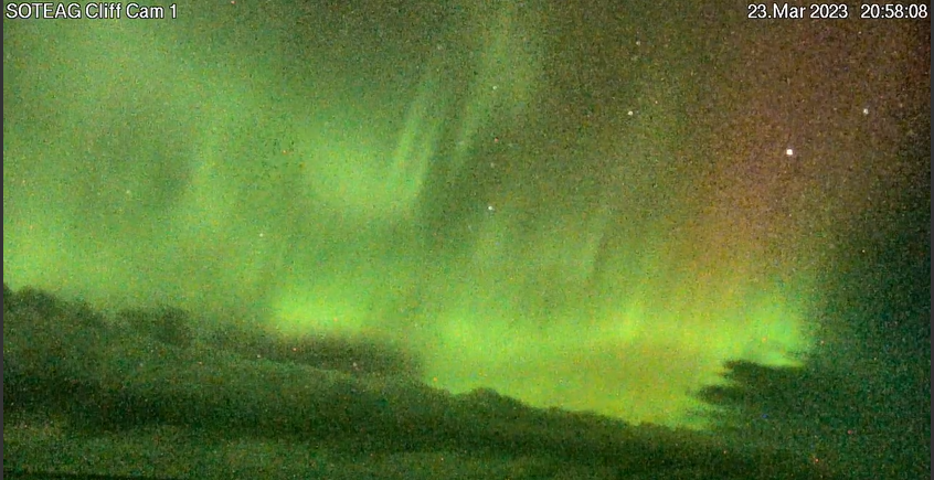 Some amazing images coming live from Shetland of the Aurora this evening bit.ly/3FLKOBw

Have you managed a glimpse?