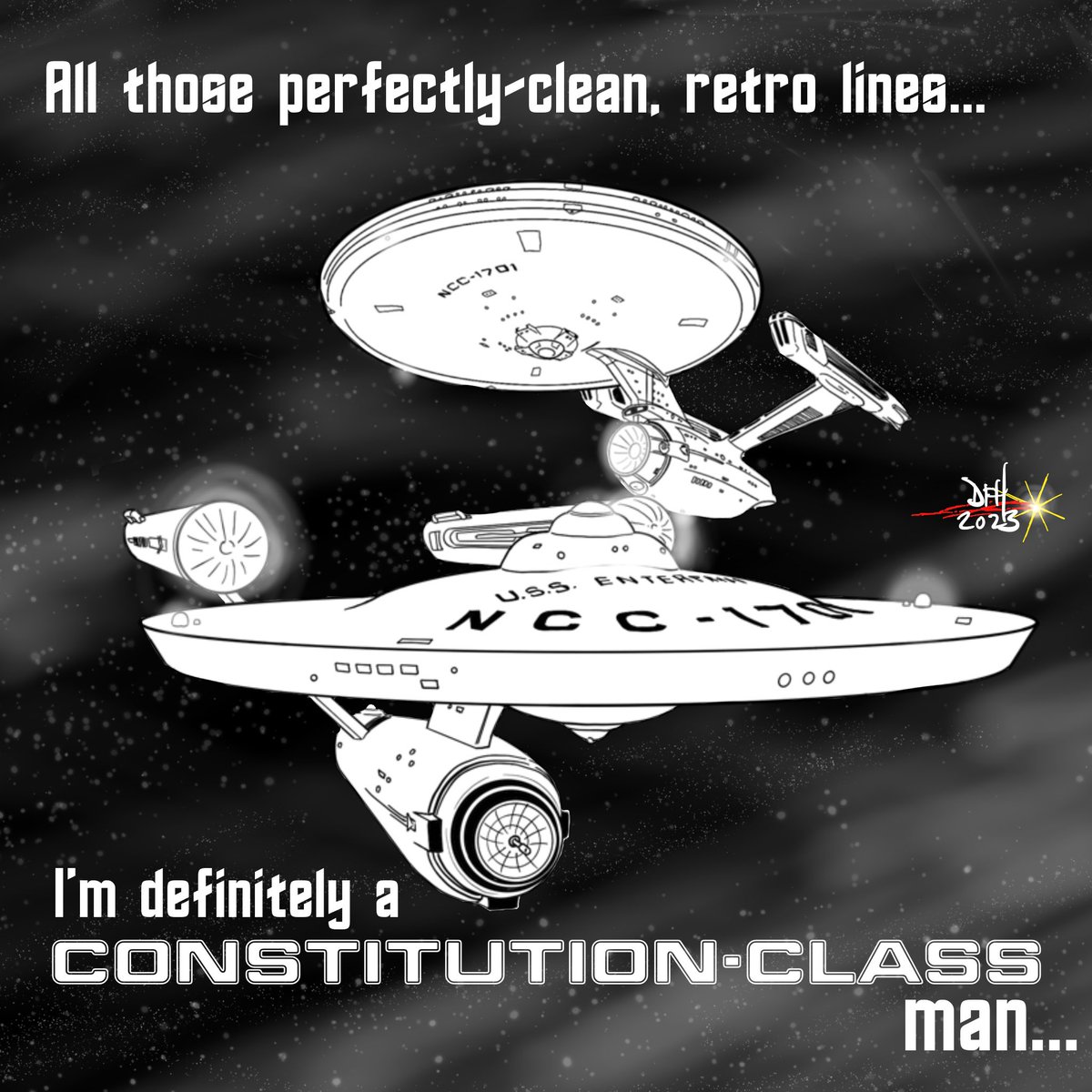 I’m definitely a #ConstitutionClass man…
#PicardSeason3 #StarTrek