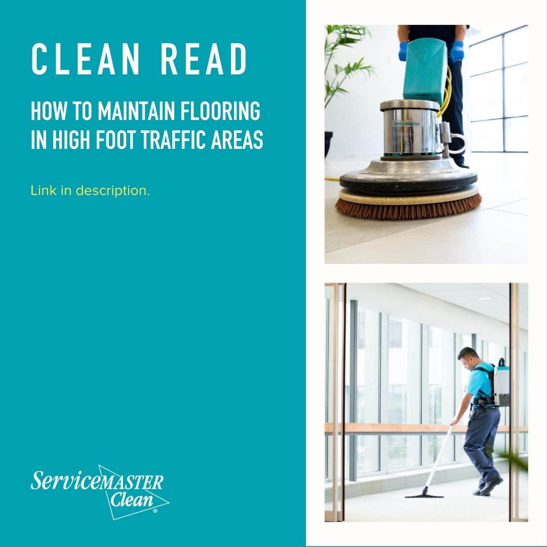 ServiceMaster_S's tweet image. Can't keep your entrance and lobby floors free of debris? 

Read our tips on how to maintain flooring in high foot traffic areas: tinyurl.com/yc2y5b7m

#floorcleaning #floorcleaningservices #floorcleaningservice #floorcleaningtips   #commercialcleaning #cleaners #commerci
