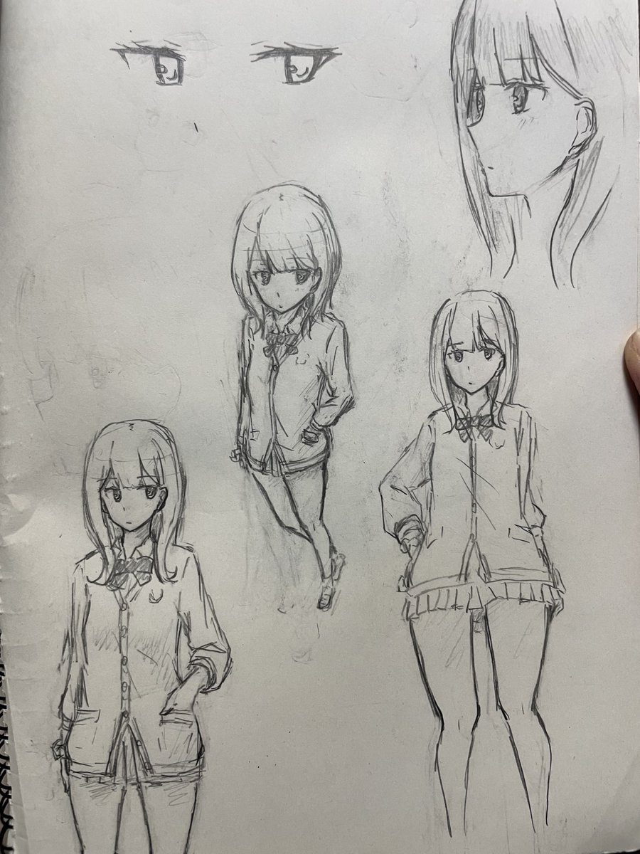 おれが高校生の時に描いてた下手くそな絵でも見て元気出してください、みなさん 