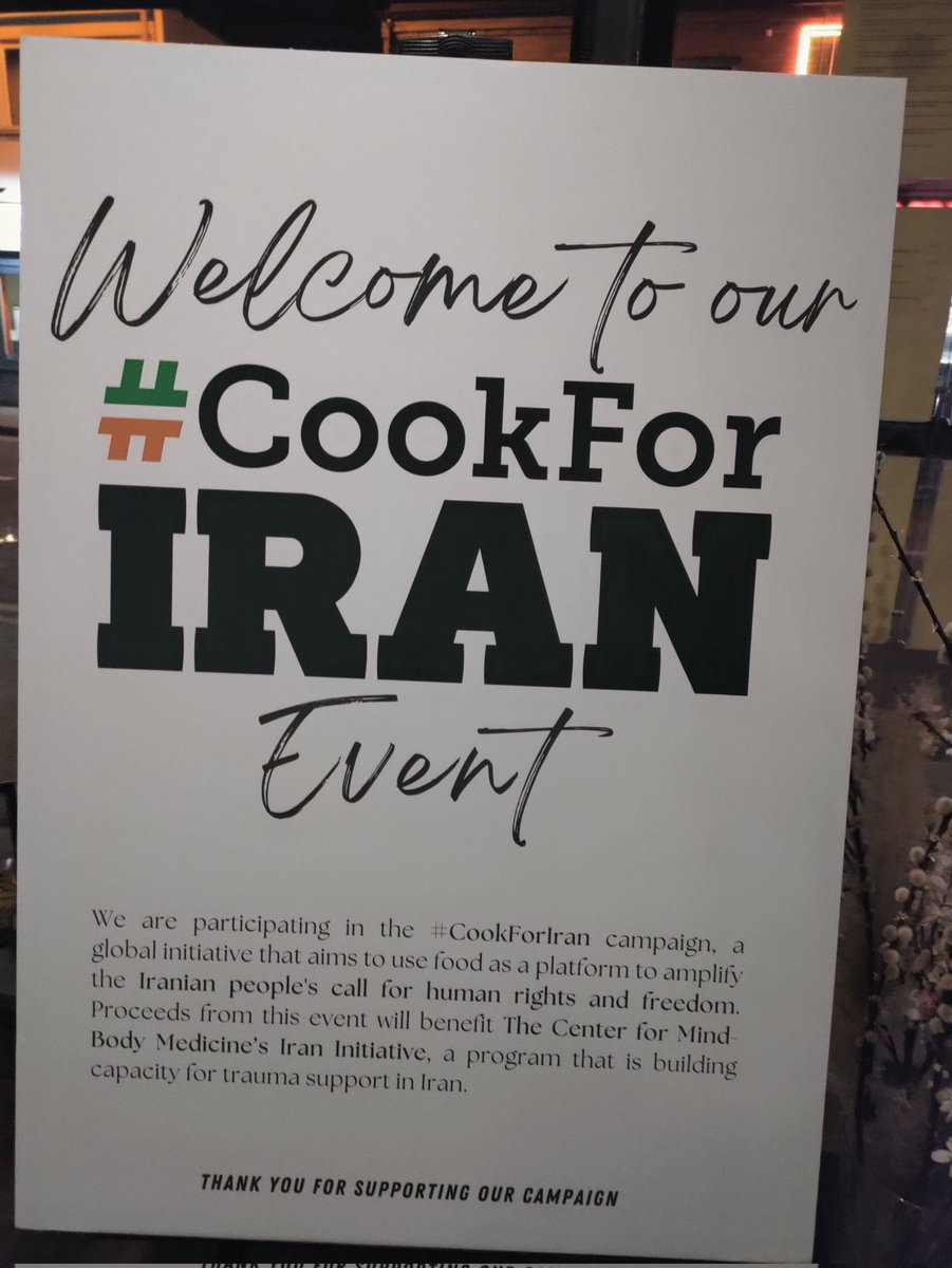 LesliesWineFood's tweet photo. it's #Nowruz - Iranian New Year - so I'm in lovely Denj restaurant in Rathgar #CookforIran remembering #MashaAllah and supporting trauma charities in Iran https://t.co/KXXpfU8cUz