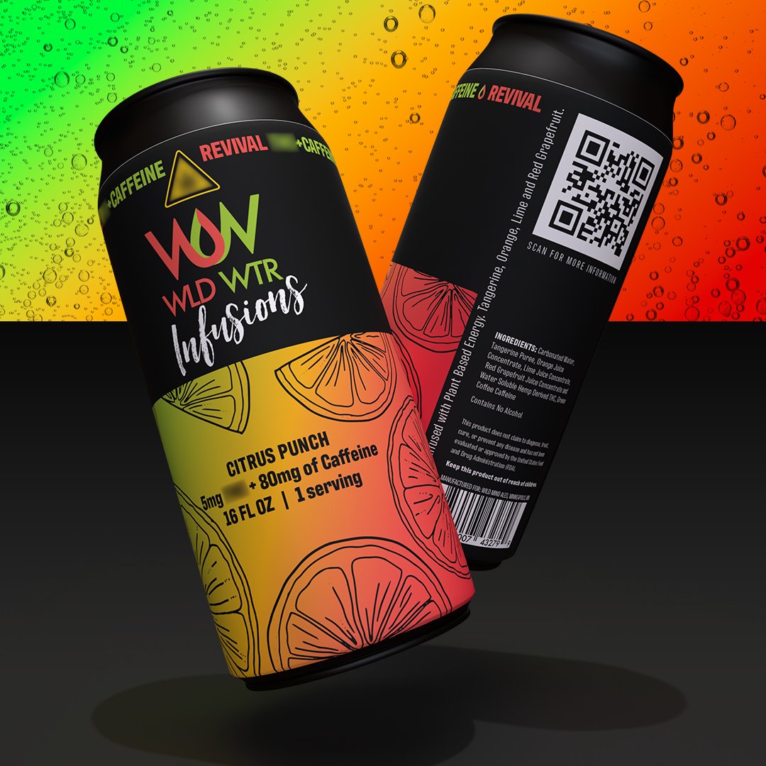 WildMindAles's tweet image. COMING SOON is our latest WLD WTR creation, WLD WTR Infusions Revival! Now infused with 80mg of caffeine for an added boost. This Citrus Punch flavor is perfect for those who love the refreshing taste of citrus with a kick.⁠

#WLDWTR #DrinkWLDWTR #Infusions #CitrusPunch #Revival