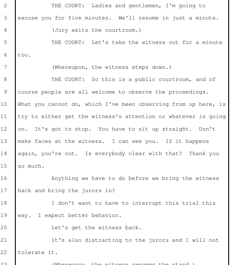 JackPosobiec's tweet photo. Disgraced blogger Luke O'Brien was nearly thrown out of the Douglas Mackey trial for causing a scene in the courtroom. The judge excused the jury and admonished him in open court https://t.co/h1WHW7hCib