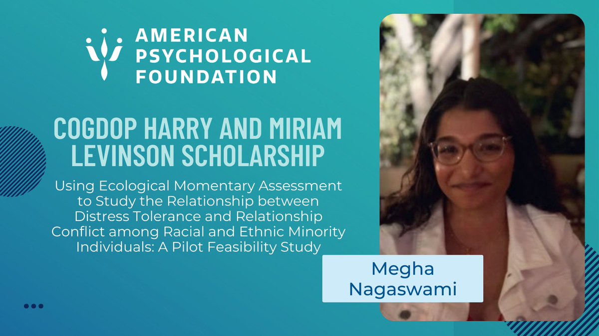 American Psychological Foundation tweet media