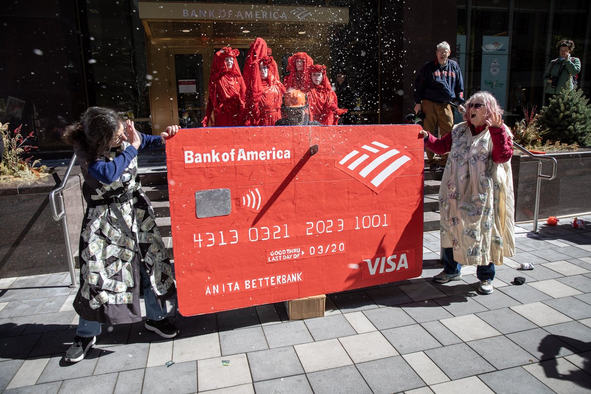 In case you missed the solar powered chainsaw cutting up a giant credit card this week.  Here's why that happened: wbur.fm/3FCnyFF