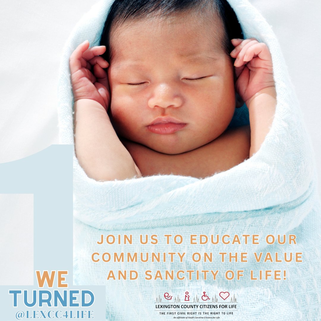💥Lexington County Citizens for Life is Growing! 💥 If you're pro-life and interested in sharing the value & sanctity of life with others, then this group is for you!  

For More Information Email: Lexington@SCLife.org.#savethebabiessc