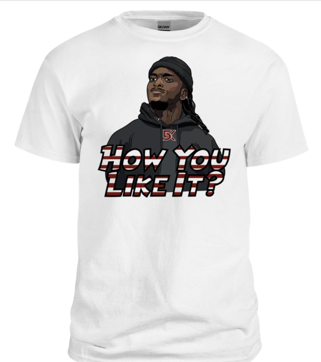 After a interesting week, my DK5 team and I thought this would be a great idea 😂 The DK5, “How you like it? 😉” shirts now available! cantstopcinco.com/products/how-d…  

Thank you to @GamecockArt for the graphic!!!