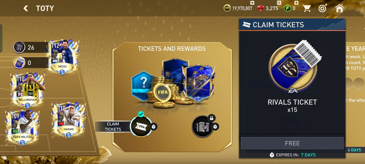 nhamidraza's tweet photo. I cannot claim the tickets. #FIFAMobile https://t.co/upObFYWFON