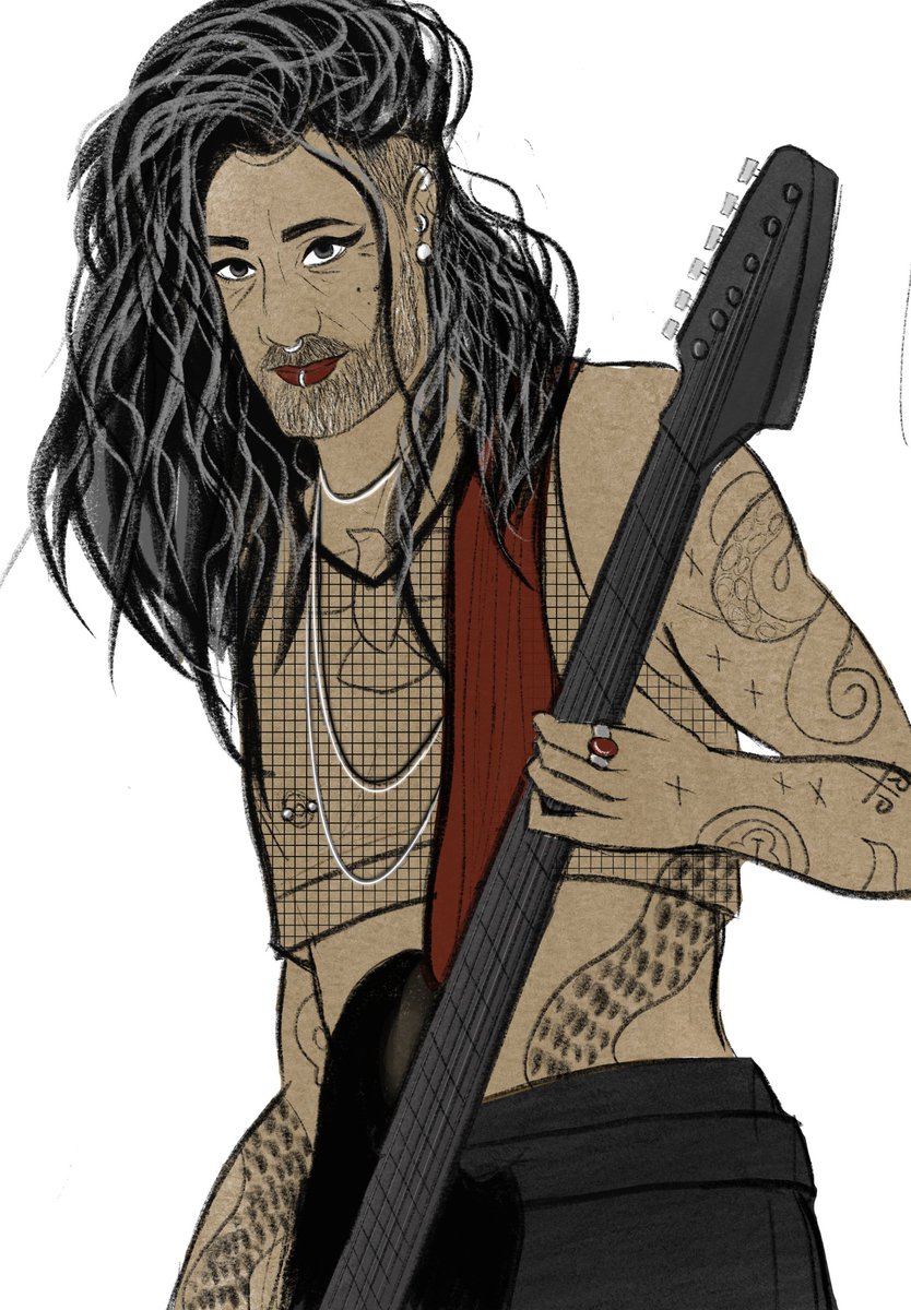 Kreiseh's tweet image. Art for a fic @Vic_NotAMermaid is working on for #cjizzyweek.

I love their writing!! It's so descriptive and it captures Jack and Ed's relationship perfectly so far. Looking forward to the next parts.  Go check it out!

archiveofourown.org/works/45963181…