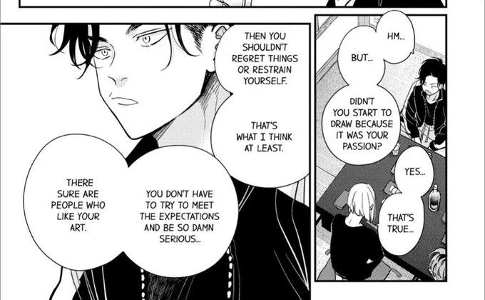Hehe. These panels spoke to me as an artist and as a FG player ♡ 