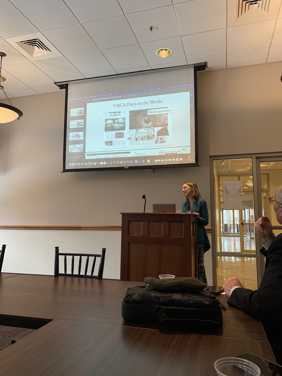 YMCASpringfield's tweet photo. On March 17th representatives from the YMCA of Greater Springfield attended a presentation hosted by Springfield College. The presentation was given by Danuta Pieter, Philanthropy Advisor, from YMCA Paris, in France. 
https://t.co/31RM9j4cWx https://t.co/72hvwjCs0A