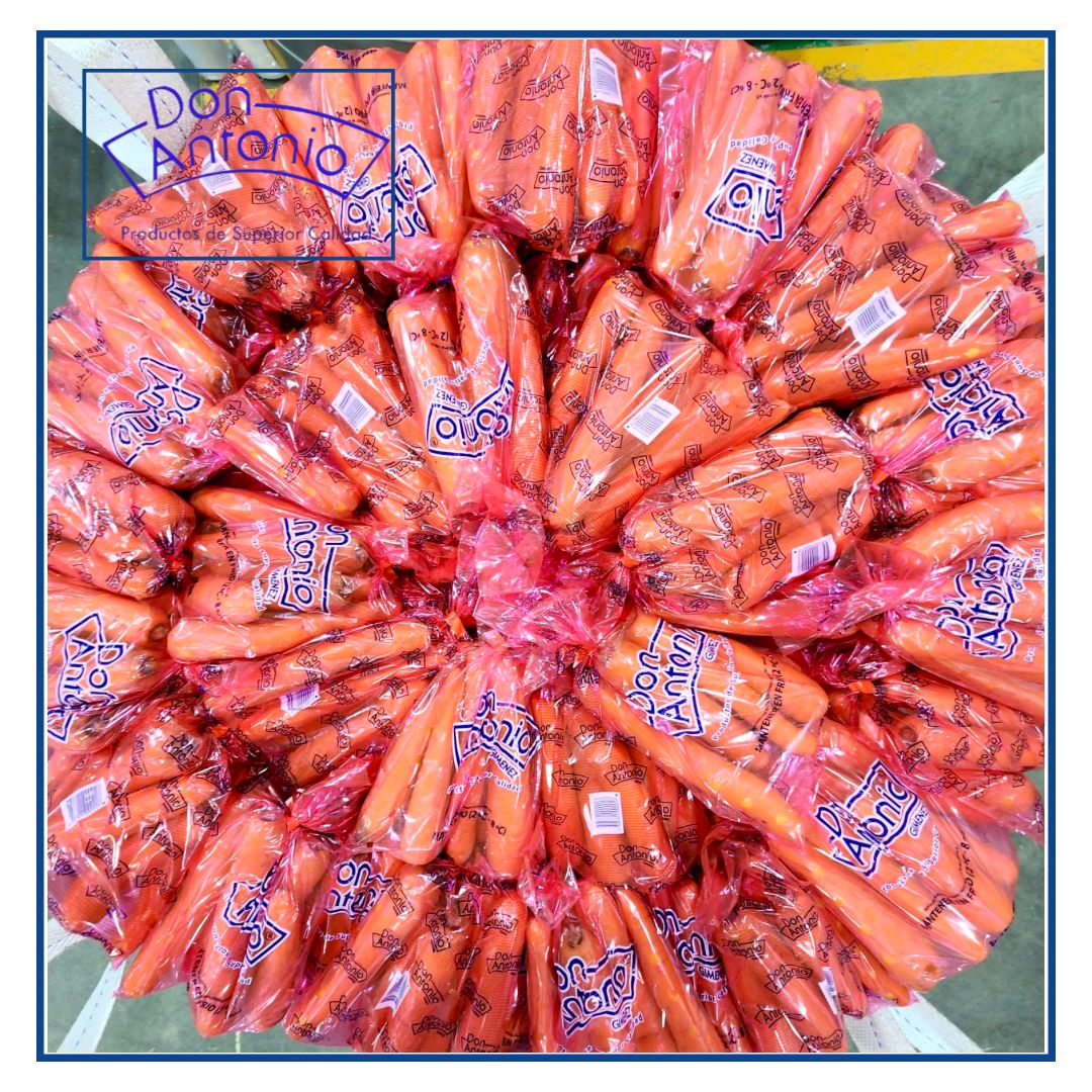 Nuestro empaque de excelencia. 
Bolsas de 1 kl exacto. 
Único en el mercado