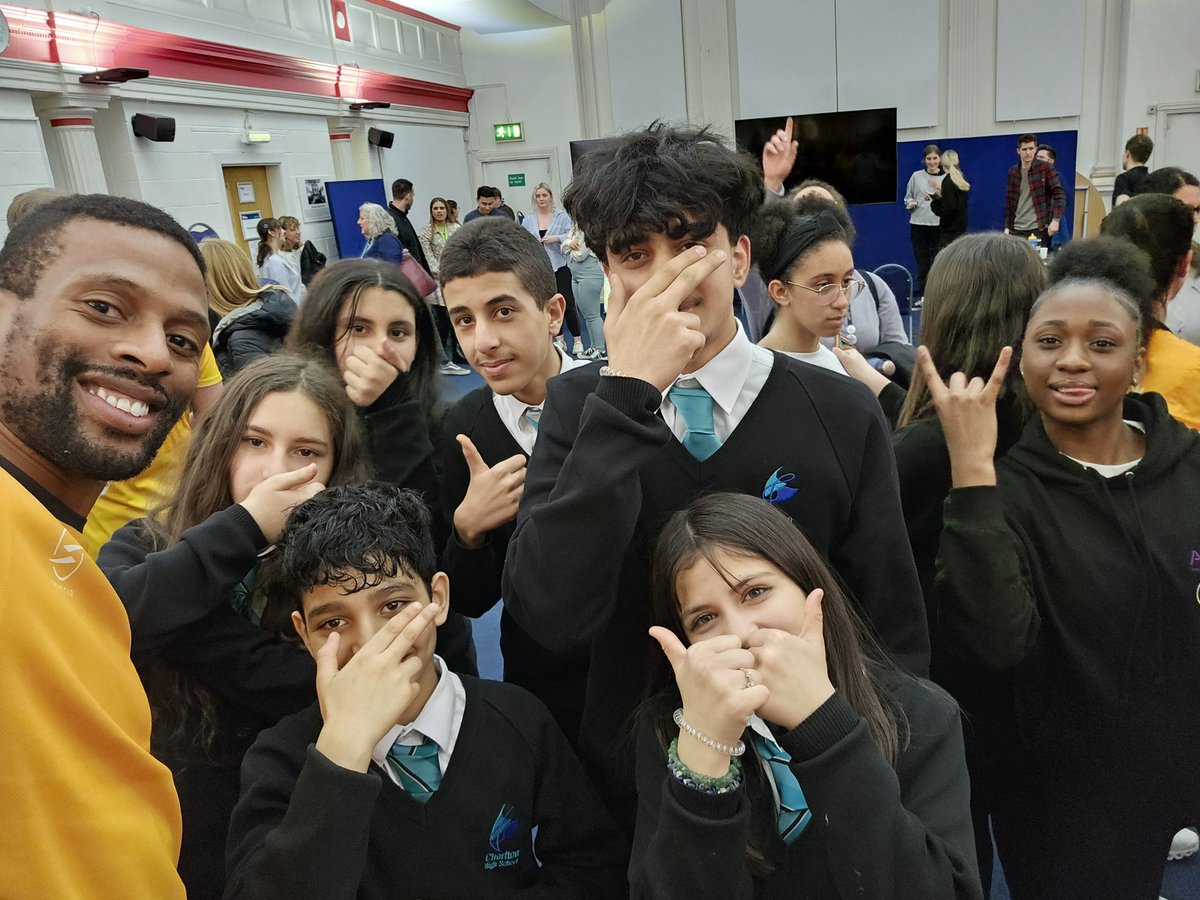 Brilliant day at the <a href="/AQA/">AQA</a> Unlocking Potential midpoint event today! These guys have come on so much already and did incredible! 
<a href="/DameKellysTrust/">DameKellyHolmesTrust</a> <a href="/chorltonhigh/">Chorlton High School</a> #AQAunlockingpotential