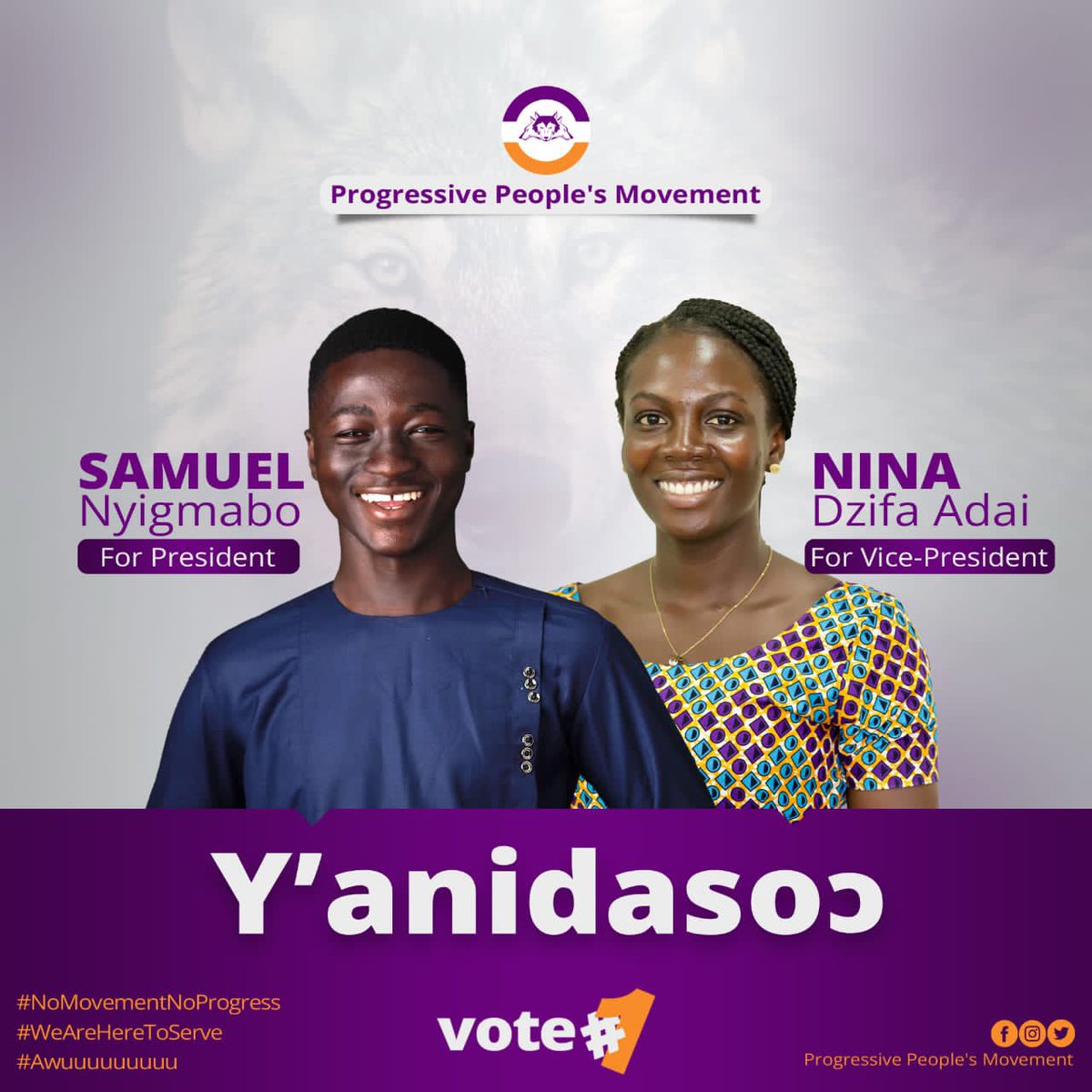 linabuah's tweet photo. *Don't settle for mediocrity. Vote for the Alphas and experience the reformation Ghana deserves! Your vote matters - make it count for progress and reformation with #PPM. Say NO to stagnation and YES to a brighter future! 💜🤍🧡 #VoteForReformation #NoMovementNoProgress* https://t.co/n1t2FGmzuk