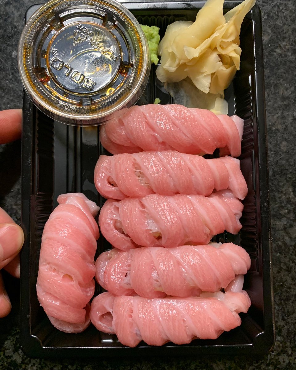 | TORO Nigiri | thon bluefin #nigiri #sushi #parkdelivers #chefsplate #omakase #mtlfood #montreal #japanesecuisine #sushiplatter #parkrestaurant