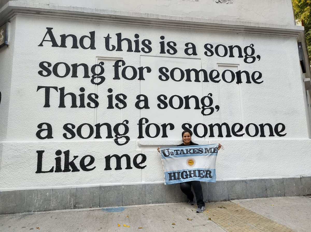 chufineta's tweet photo. @U2 Song for someone 🏳️ #U2SOS40 Buenos Aires, Argentina 🇦🇷 https://t.co/tr6j2hHIRT