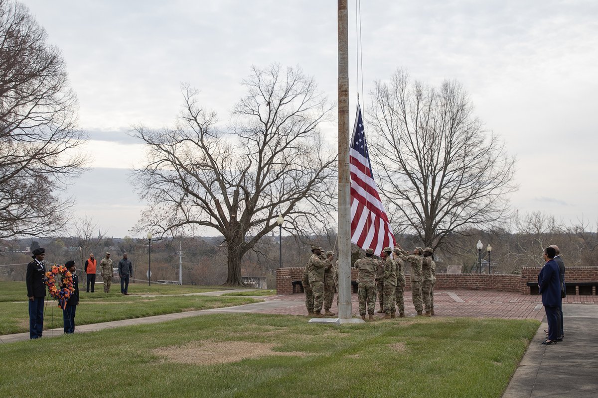 VSU_1882's tweet image. HAIL STATE!! 🧡💙 Today, we celebrate our founder, Alfred W. Harris, and our founding in 1882! 141 years of #GreaterAtVSU! Greater Happens Here!