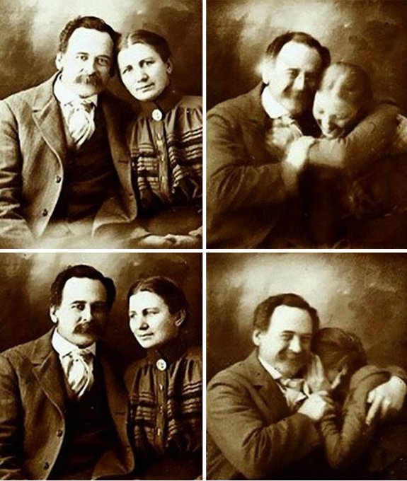 Victorian couple trying not to laugh while they get their photograph taken.

via Leeds Centre for Victorian Studies