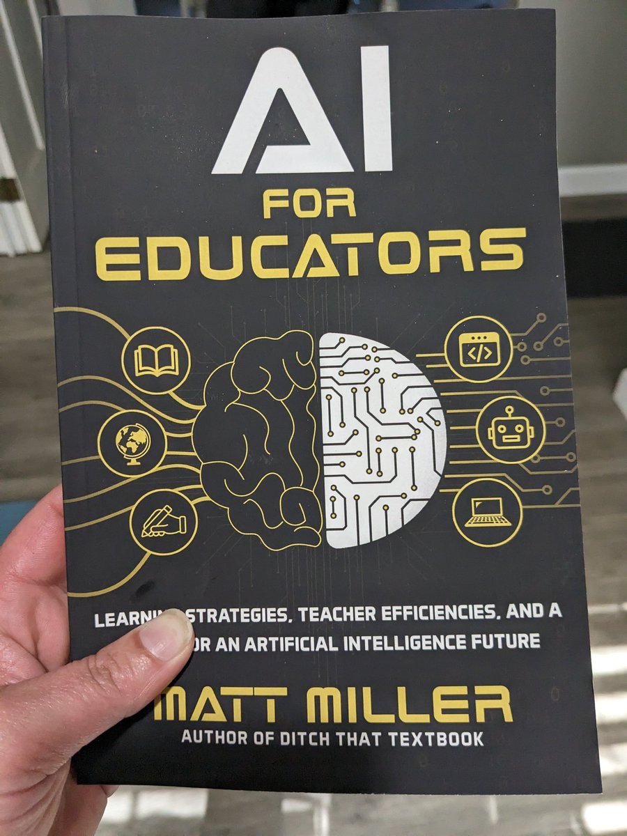Just arrived, and I can't wait to dig into it! <a href="/jmattmiller/">Matt Miller 🗑️</a> #ditchbook