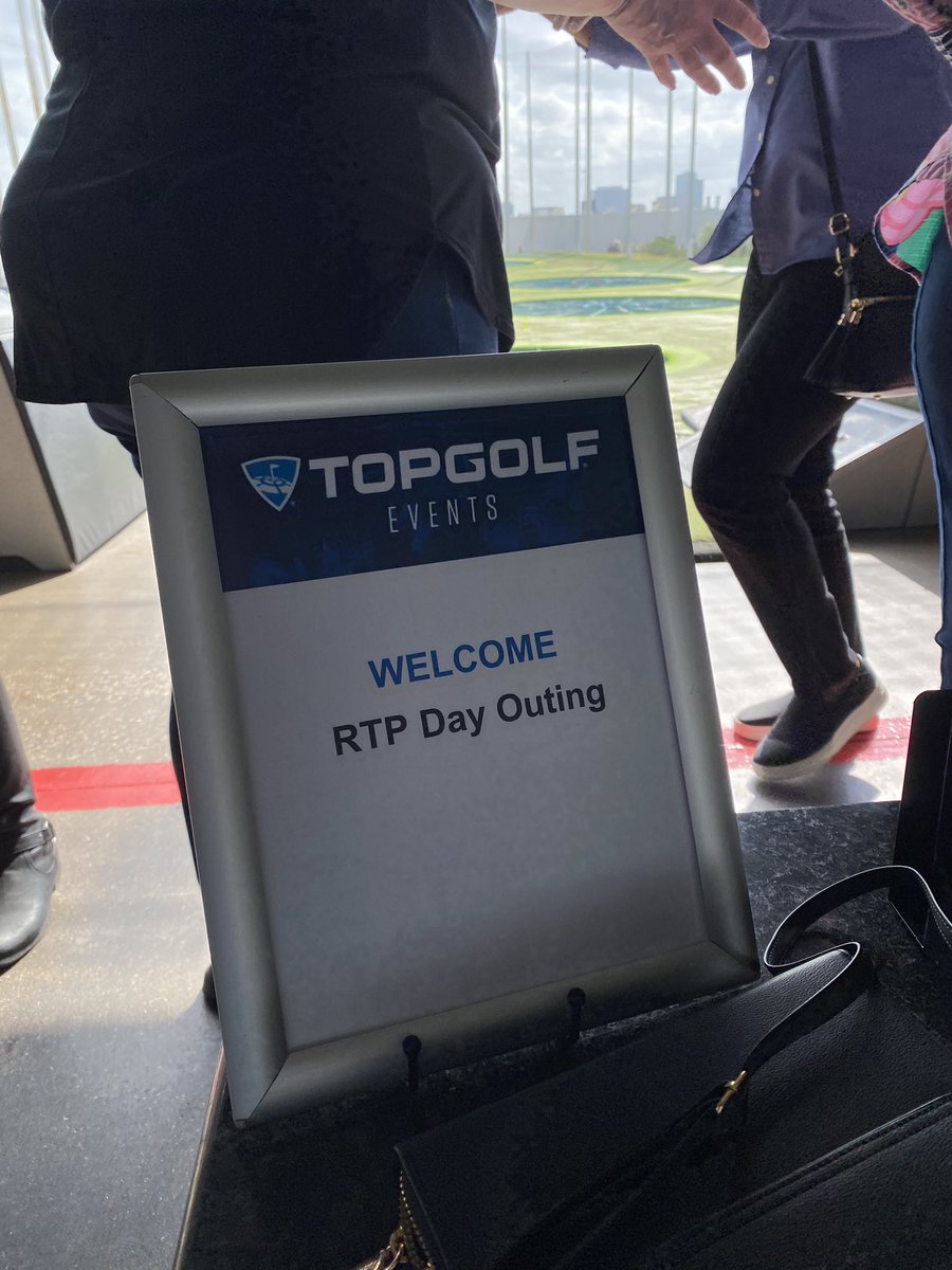 JChan1361's tweet photo. RTP team outing @topgolf today! No golf experience = a great time! 😆  #teambuilding #teamouting #mda #rtp #employeeappreciation #myfirsttweet #ThursdayVibes #topgolf #drivingrange #houston https://t.co/QS11XTRm0p