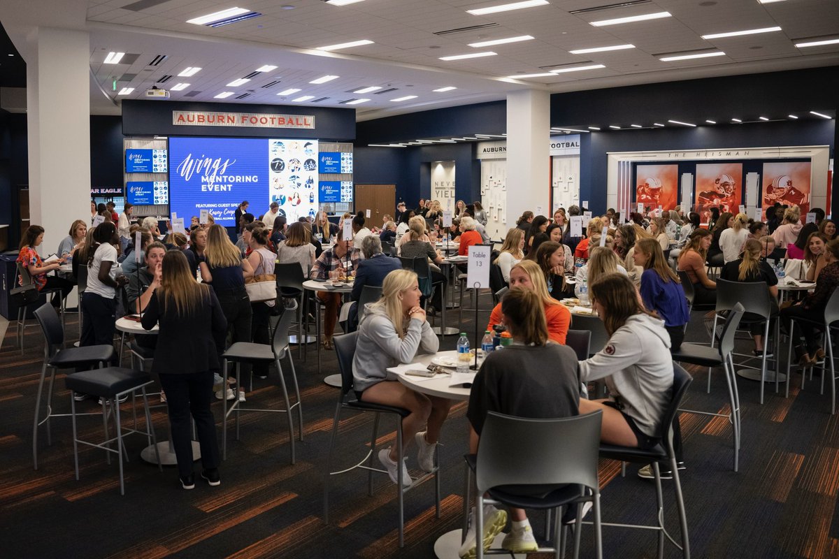John Cohen (@johncohenad) on Twitter photo .<a href="/AuburnYou/">AUBURNYOU</a> prepares student-athletes to excel long after their athletic careers conclude.
Thank you <a href="/Kasey_Cooper13/">Kasey Cooper</a> for inspiring 160+ student-athletes at our <a href="/AU_WINGS/">Auburn WINGS</a> mentoring event.
#WarEagle .<a href="/AuburnYou/">AUBURNYOU</a> prepares student-athletes to excel long after their athletic careers conclude.
Thank you <a href="/Kasey_Cooper13/">Kasey Cooper</a> for inspiring 160+ student-athletes at our <a href="/AU_WINGS/">Auburn WINGS</a> mentoring event.
#WarEagle