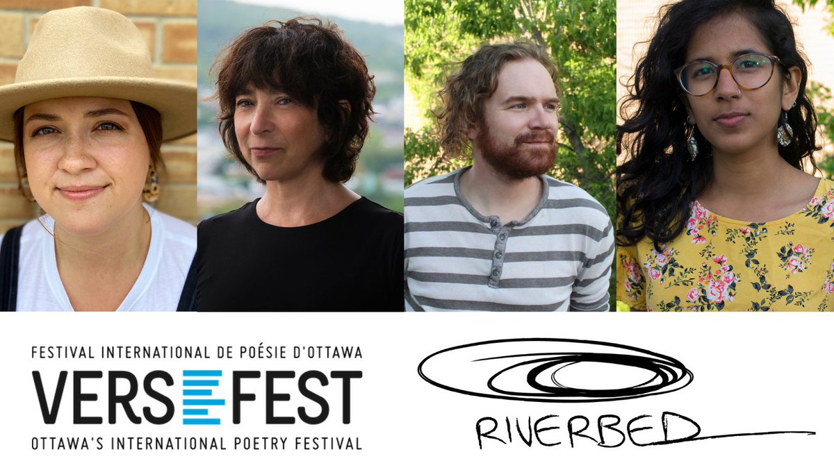 VERSeOttawa's tweet photo. Tonight at 7 PM, courtesy of @riverbedreads (@ehjchang and @textcurious) Then stick around for "Best of Ottawa" panel at 9! https://t.co/JpA0XeDlRd